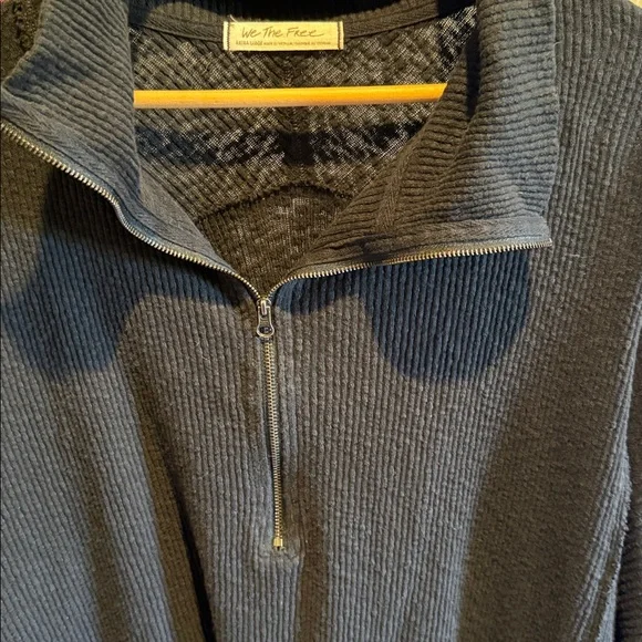 We The Free Black Ribbed Sweater - Picture 3 of 3